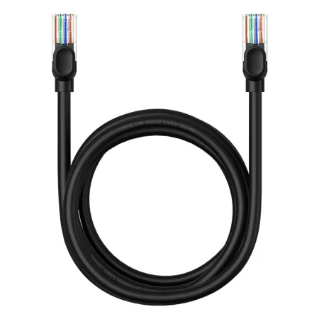 Кабель Baseus High Speed CAT5 RJ45 Gigabit Network Cable Ethernet Круглый 2m Черный
