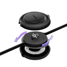 Кабель Baseus Bright Mirror 2 Series Retractable 3-in-1 Fast Charging Data Cable USB to Lightning+Type-C+MicroUSB 3.5А 1.1m Черный