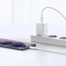Сетевое зарядное устройство Baseus Super Si Quick Charger 1C QC3.0+PD3.0 25W Type-C 3A Белый