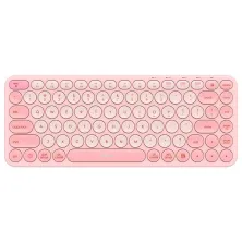Клавиатура беспроводная Baseus K01A Wireless Tri-Mode Keyboard 2.4G/BT1+BT2 Розовый