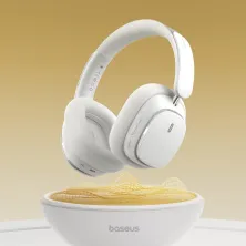 Беспроводные Bluetooth наушники Baseus Bowie H1 Pro с функцией шумоподавления ANC Белый