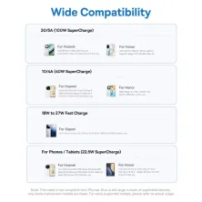 Кабель Baseus Display 2 Series Fast Charging Data Cable USB to Type-C 100W 20V 5A 1m Чорний