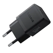 Сетевое зарядное устройство Baseus Palm Fast Charger 1C PD3.0 20W Type-C 3A + Кабель Type-C to Type-C 60W 20V/3A 1м Черный