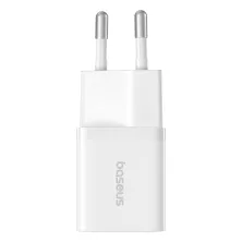 Сетевое зарядное устройство Baseus GaN5 Mini Fast Charger 1C PD3.0 25W Type-C 3A + кабель Baseus Type-C to Type-C 100W 20V/5A 1м Белый