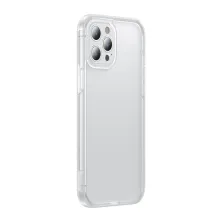 Чохол бампер Baseus Camera Lens Protector Frame Case для Iphone 12 Pro Max 6.7" Білий