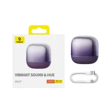 Портативна Bluetooth колонка Baseus AeQur V2 Фіолетовий