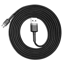 Кабель Baseus Cafule Cable USB to Micro USB 1.5A 2m Черный