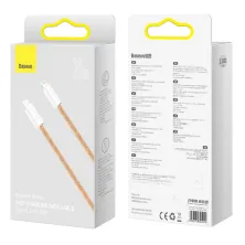Кабель Baseus Dynamic Series Fast Charging Data Cable Type-C to Lightning PD 20W 1m Помаранчевий