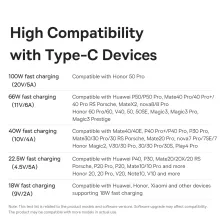 Кабель Baseus Dynamic Series Fast Charging Data Cable USB to Type-C 100W 20V 5A 2m Блакитний