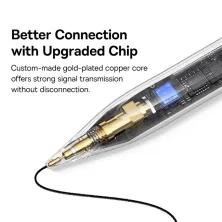 Стилус для iPad Baseus Writing 2 Series Plug-Type USB-C Active Wireless Version с LED индикаторами 10.5 часов Белый