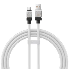 Кабель Baseus CoolPlay Series Fast Charging Data Cable USB to Type-C 100W 20V 5A 1m Білий