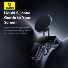 Автодержатель для телефона магнитный Baseus MaxView Magnetic Car Mount for In-Vehicle Infotainment Screen на экран в автомобиле Черный