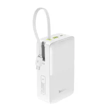 УМБ Baseus EnerFill FC51 Bipow2 Pro 30000mAh 22.5W 2.4A з технологією QC3.0+PD3.0 та Type-C кабелем 22.5W Білий