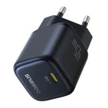 Мережевий зарядний пристрій Baseus PicoGo GaN6 Pro Fast Charger 1C PD3.0 45W Type-C 3A Чорний