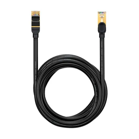 Кабель Baseus High Speed CAT7 Seven Types RJ45 10Gigabit Network Cable Ethernet Круглый 10m Черный