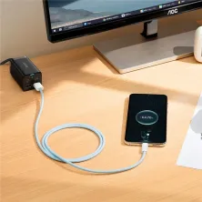 Кабель Baseus Dynamic Series Fast Charging Data Cable USB to Type-C 100W 20V 5A 2m Блакитний