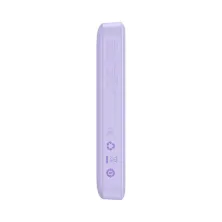 УМБ Baseus Magnetic Mini Wireless Fast Charge 2in1 10000mAh 20W 2.4A QC3.0+PD3.0 з Бездротовою зарядкою Qi 15W Фіолетовий