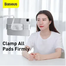 Держатель для телефона и планшета Baseus Otaku Life Rotary Adjustment Lazy Holder Серебристый