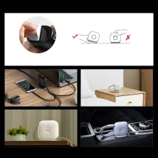 Кабель Baseus Traction Series Retractable 3-in-1 Fast Charging Data Cable Type-C to Lightning+Type-C+MicroUSB 100W 1.7m Зелений