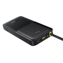 УМБ Baseus Bipow 2 with USB-C Cable 10000mAh 20W с технологией QC3.0+PD3.0 и Type-C кабелем 20W Черный
