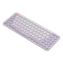 Клавиатура беспроводная Baseus K01A Wireless Tri-Mode Keyboard 2.4G/BT1+BT2 Фиолетовый