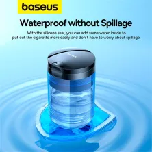Автомобильная пепельница в подстаканник Baseus Premium 2 Series Car Ashtray Черный