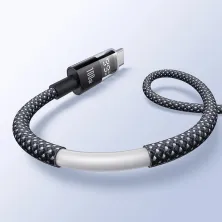 Кабель Baseus Display 2 Series Fast Charging Data Cable Type-C to Type-C 100W 20V 5A 2m Чорний