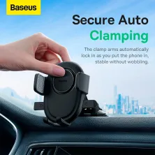 Автодержатель для телефона Baseus UltraControl Lite Series Car Holder на торпедо Черный