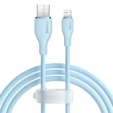 Кабель Baseus Pudding Series Fast Charging Data Cable USB to Lightning 2.4A 1.2m Блакитний