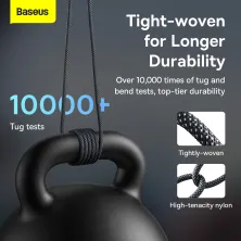 Кабель Baseus Dynamic Series Fast Charging Data Cable USB to Type-C 100W 20V 5A 2m Сірий