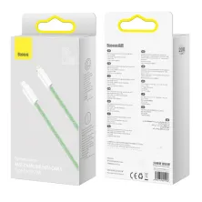 Кабель Baseus Dynamic Series Fast Charging Data Cable Type-C to Lightning PD 20W 2m Зелений