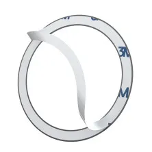 Магнитное кольцо Baseus Halo Series Magnetic Metal Ring с функцией Magsafe набор 2 штуки Черный