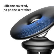 Автодержатель для телефона магнитный Baseus Star Ring Magnetic Car Bracket в воздуховод Черный