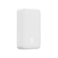 УМБ Baseus EnerFill FM41 Mini Magnetic 2in1 20000mAh 20W 3A QC3.0+PD3.0 с Беспроводной зарядкой Qi 15W Белый