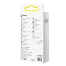 Кабель Baseus Jelly Liquid Silica Gel USB to Lightning 2.4A 2m Синій