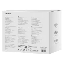 Сетевое зарядное устройство Baseus GaN5 PowerCombo Digital PowerStrip 65W 2AC+USB+Type-C + кабель Baseus Type-C to Type-C 100W 20V/5A 1м Белый