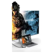 USB-хаб Baseus 4in1 Metal Gleam 4-Port Type-C HUB Adapter Type-C to USB3.0*1, USB2.0*1, Type-C(PD)*1, 4KHDMI Серый