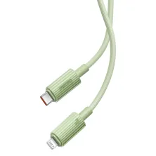 Кабель Baseus Habitat Series Fast Charging Data Cable Type-C to Lightning PD 20W 2m Салатовий