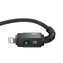 Кабель Baseus Unbreakable Series Fast Charging Data Cable Type-C to Lightning PD 20W 2m Чорний
