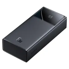 УМБ Baseus Star-Lord Digital Display 30000mAh 65W 6A с технологией QC3.0+PD3.0 2USB+Type-C + Кабель USB to Type-C Черный