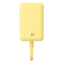 УМБ Baseus Magnetic Mini Wireless Fast Charge 10000mAh 30W 3A QC3.0+PD3.0 з функцією MagSafe та Qi 15W і Type-C 30W кабелем Жовтий