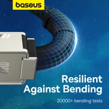 Кабель Baseus Unbreakable Series Fast Charging Data Cable Type-C to Lightning PD 20W 2m Сірий