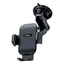 Автотримач для телефона Baseus UltraControl Go Series Clamp-Type Phone Holder Suction Cup Version на торпедо Чорний