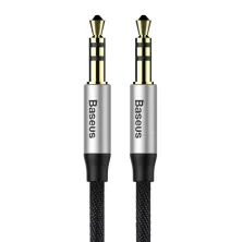 Аудіо-кабель Baseus Yiven AUX 3.5 to AUX 3.5 Audio Cable M30 1м Чорний