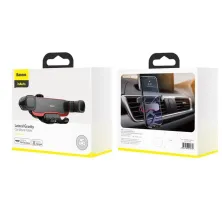 Автодержатель для телефона Baseus Mr Hui Gravity Car Mount Air Outlet в воздуховод Черный