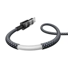 Кабель Baseus Display 2 Series Fast Charging Data Cable Type-C to Type-C 100W 20V 5A 2m Чорний