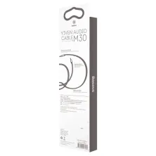 Аудіо-кабель Baseus Yiven AUX 3.5 to AUX 3.5 Audio Cable M30 0,5м Чорний