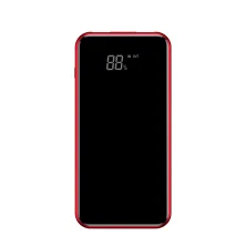 УМБ Baseus Full Screen 2in1 Bracket 8000mAh 2A с Беспроводной зарядкой Qi 5W Черно-Красный