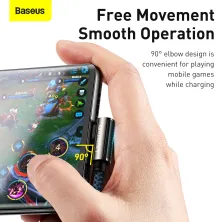 Кабель Baseus Legend Series Fast Charging Data Cable USB to Type-C 66W 11V 6A 1m Синій