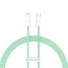 Кабель Baseus Dynamic Series Fast Charging Data Cable Type-C to Lightning PD 20W 1m Зелений